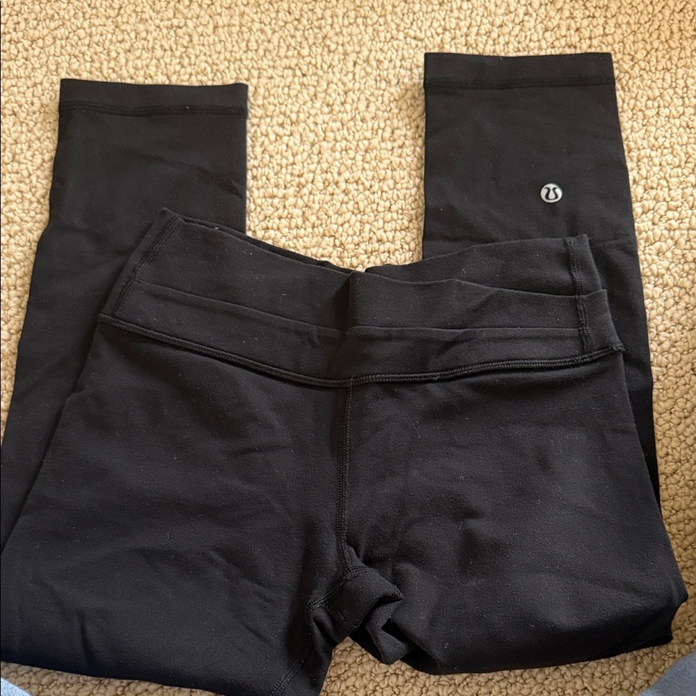 Lululemon Capri Black Leggings